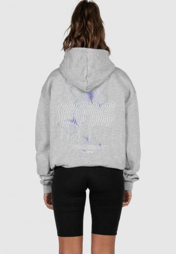 Пуловер с капюшоном