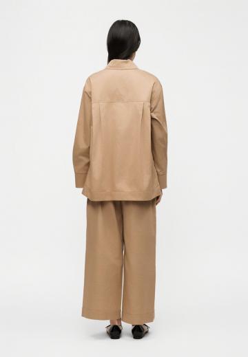 Атласная блузка