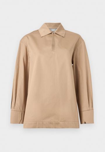 Атласная блузка