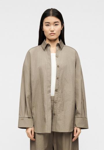 Атласная блузка