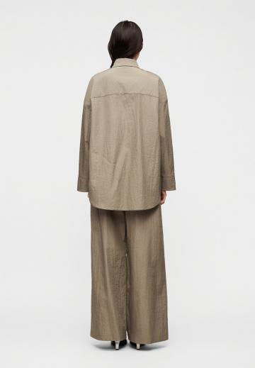 Атласная блузка