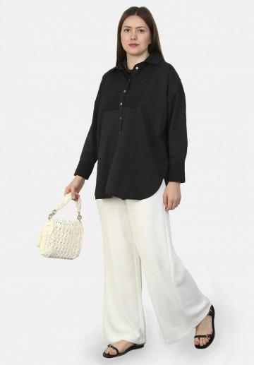 Длинная блузка