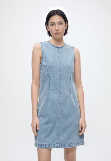 Джинсовое платье