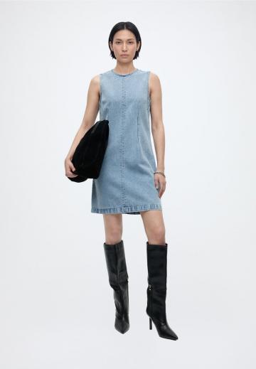 Джинсовое платье