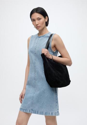 Джинсовое платье