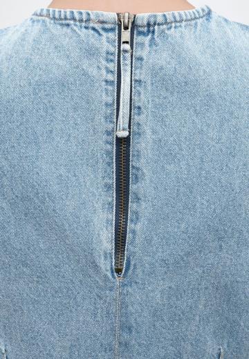 Джинсовое платье