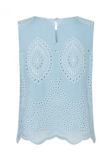 Блузка без рукавов