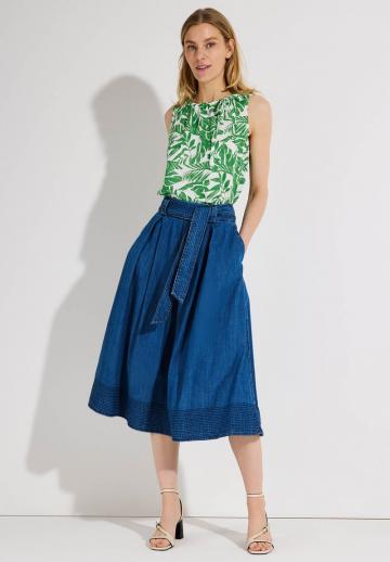 Блузка без рукавов