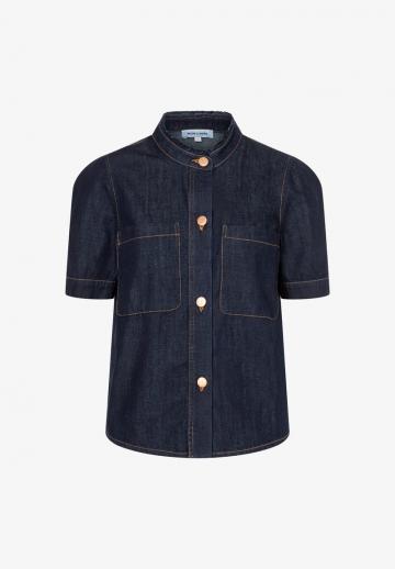 Джинсовая блузка