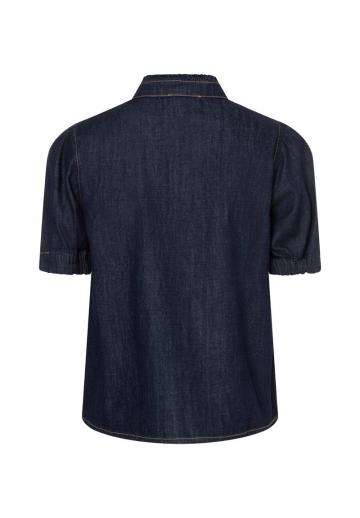 Джинсовая блузка