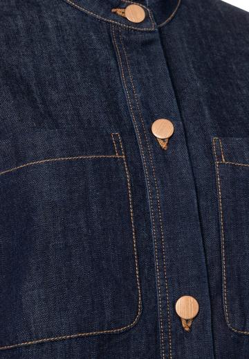 Джинсовая блузка