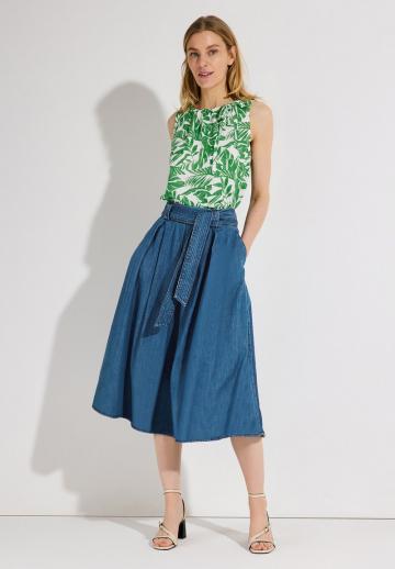 Джинсовая юбка