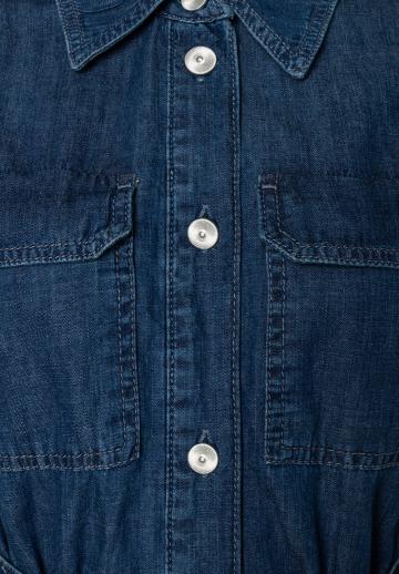 Джинсовое платье