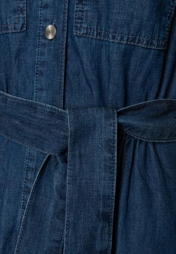 Джинсовое платье