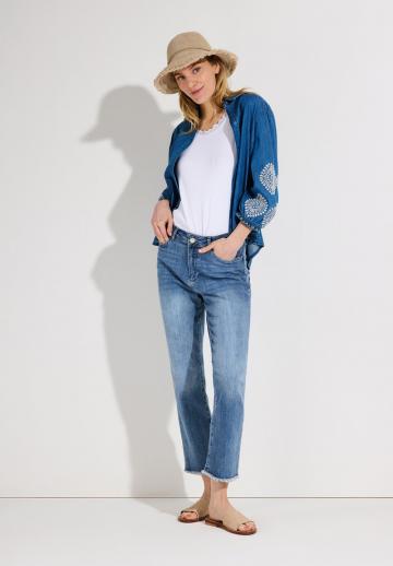 Джинсовая блузка
