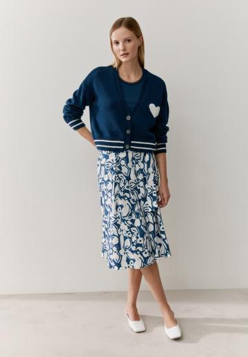 Вязаная кофта