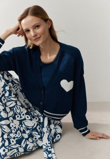 Вязаная кофта