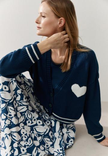 Вязаная кофта