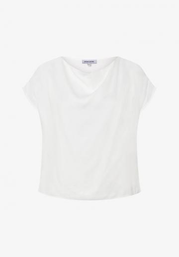 Атласная блузка