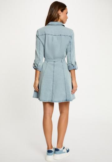 Джинсовое платье