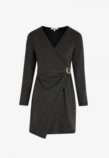 Вязаное платье