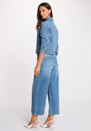 Джинсовый комбинезон