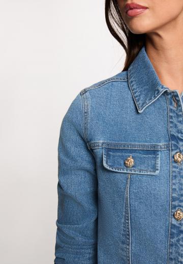 Джинсовый комбинезон