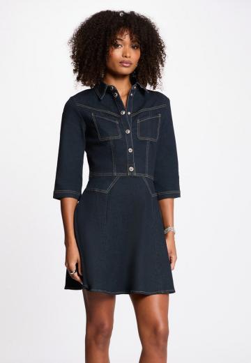 Джинсовое платье