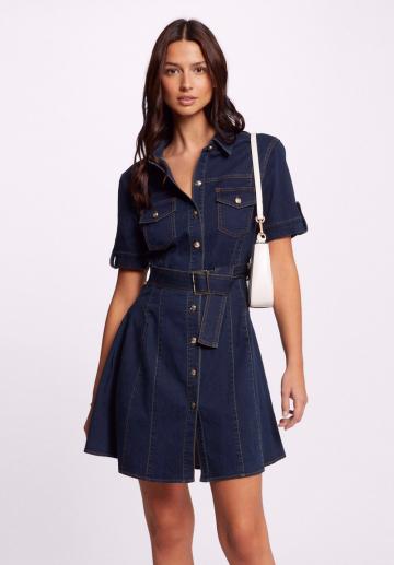 Джинсовое платье