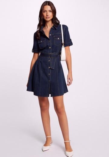 Джинсовое платье