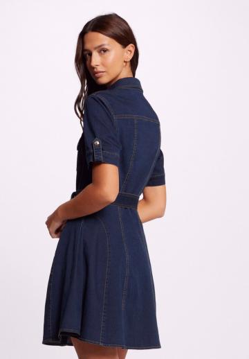 Джинсовое платье