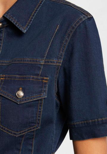 Джинсовое платье