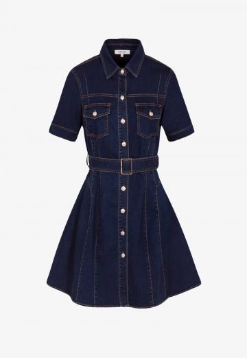 Джинсовое платье