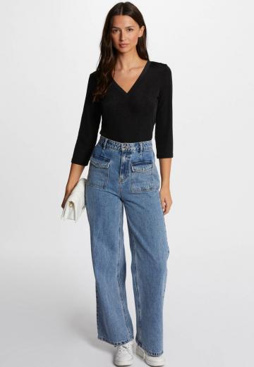 Майка с рукавом три четверти