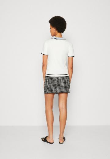 Пуловер с коротким рукавом