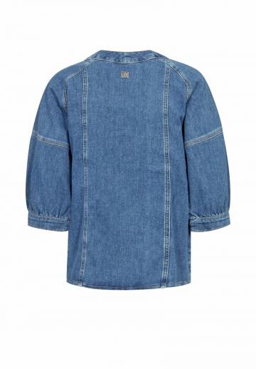 Джинсовая блузка