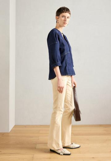 Джинсовая блузка