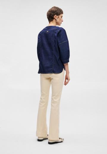 Джинсовая блузка