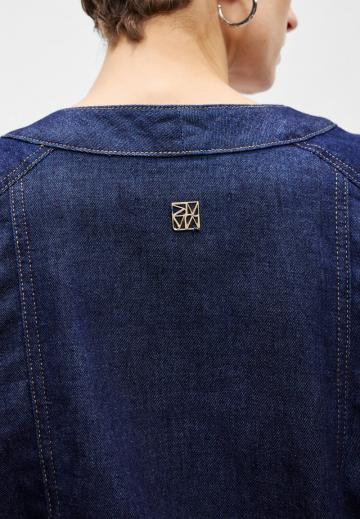 Джинсовая блузка