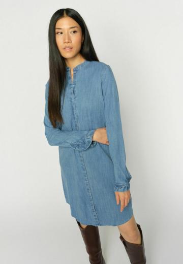 Джинсовое платье