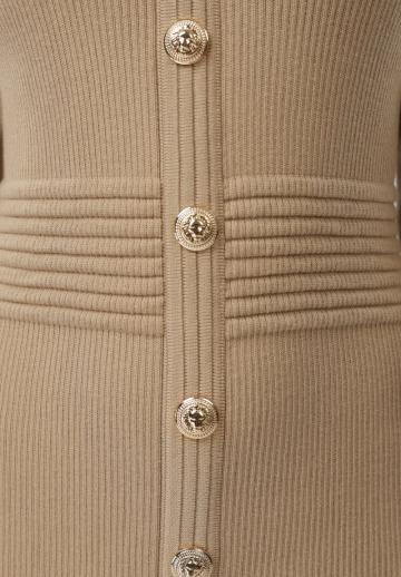 Вязаное платье