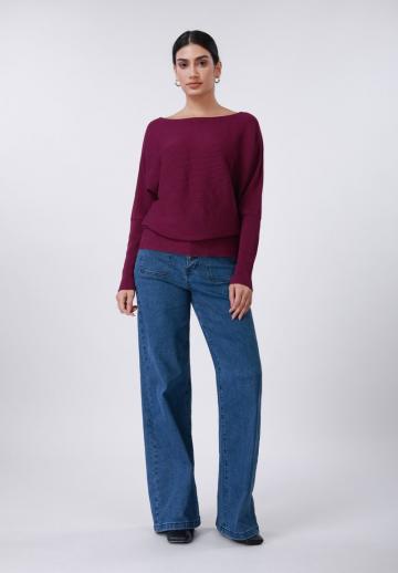 Длинный пуловер