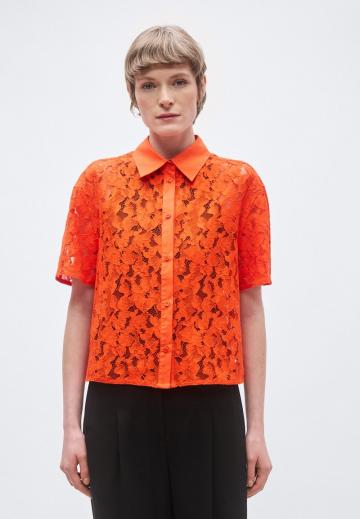 Кружевная блузка