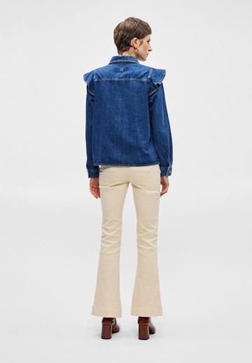 Джинсовая блузка