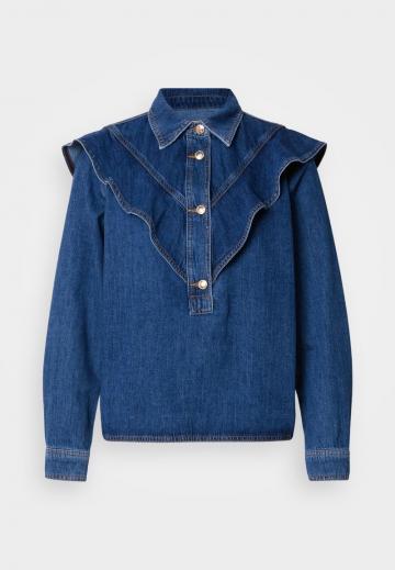 Джинсовая блузка