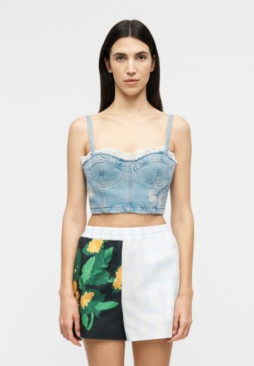 Джинсовая блузка