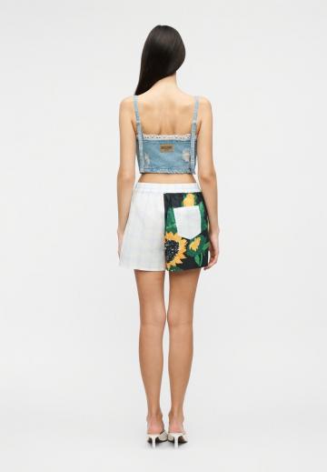 Джинсовая блузка