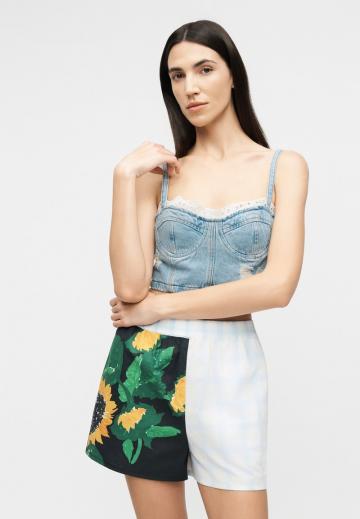 Джинсовая блузка