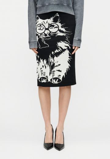 Вязаная юбка