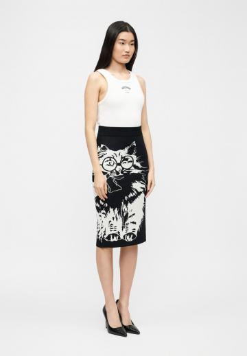 Вязаная юбка